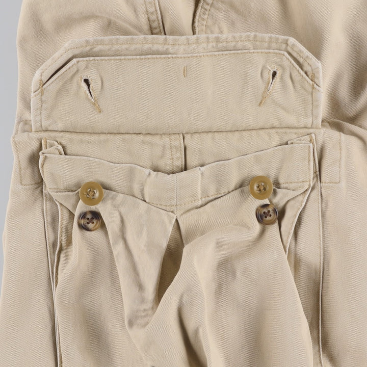 Ralph Lauren POLO by Ralph Lauren cargo shorts, short pants, men's w35 equivalent cotton Beige type Vintage Second Hand