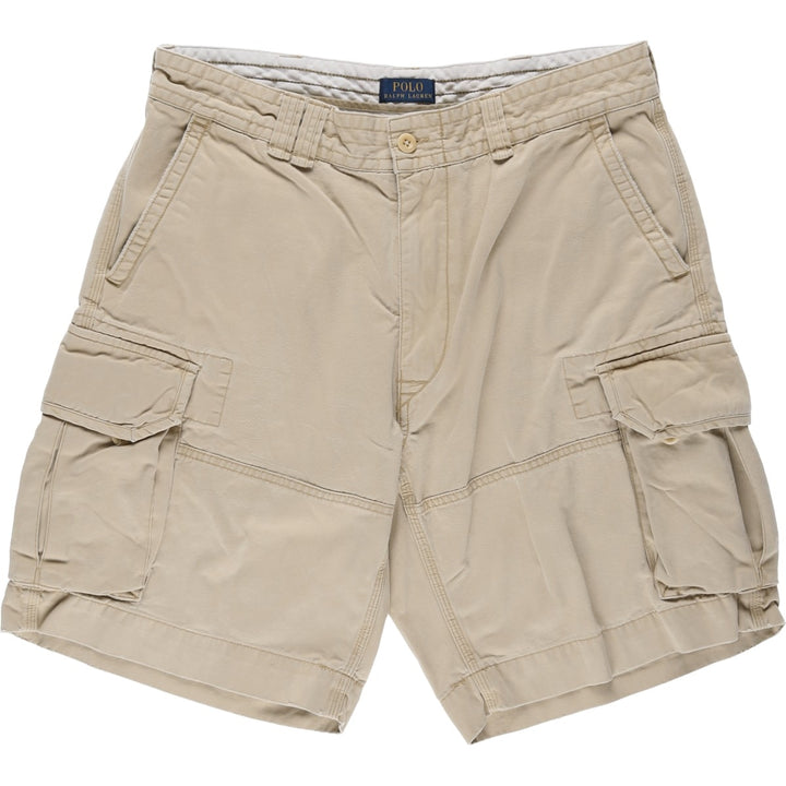 Ralph Lauren POLO RALPH LAUREN cargo shorts short pants men's w36 equivalent cotton Beige type Vintage Second Hand