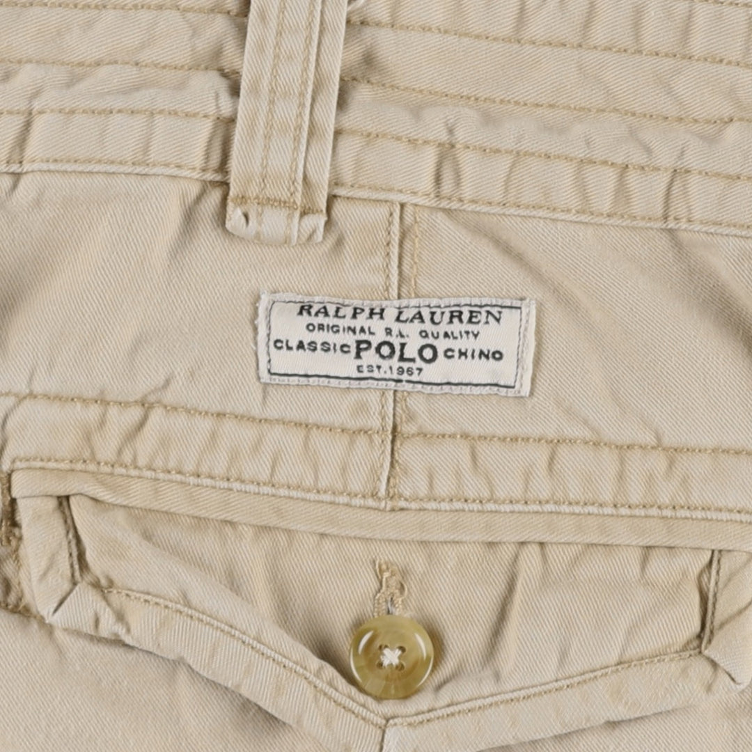 Ralph Lauren POLO RALPH LAUREN cargo shorts short pants men's w36 equivalent cotton Beige type Vintage Second Hand