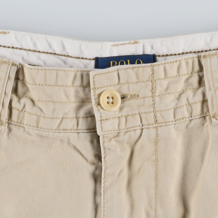 Ralph Lauren POLO RALPH LAUREN cargo shorts short pants men's w36 equivalent cotton Beige type Vintage Second Hand