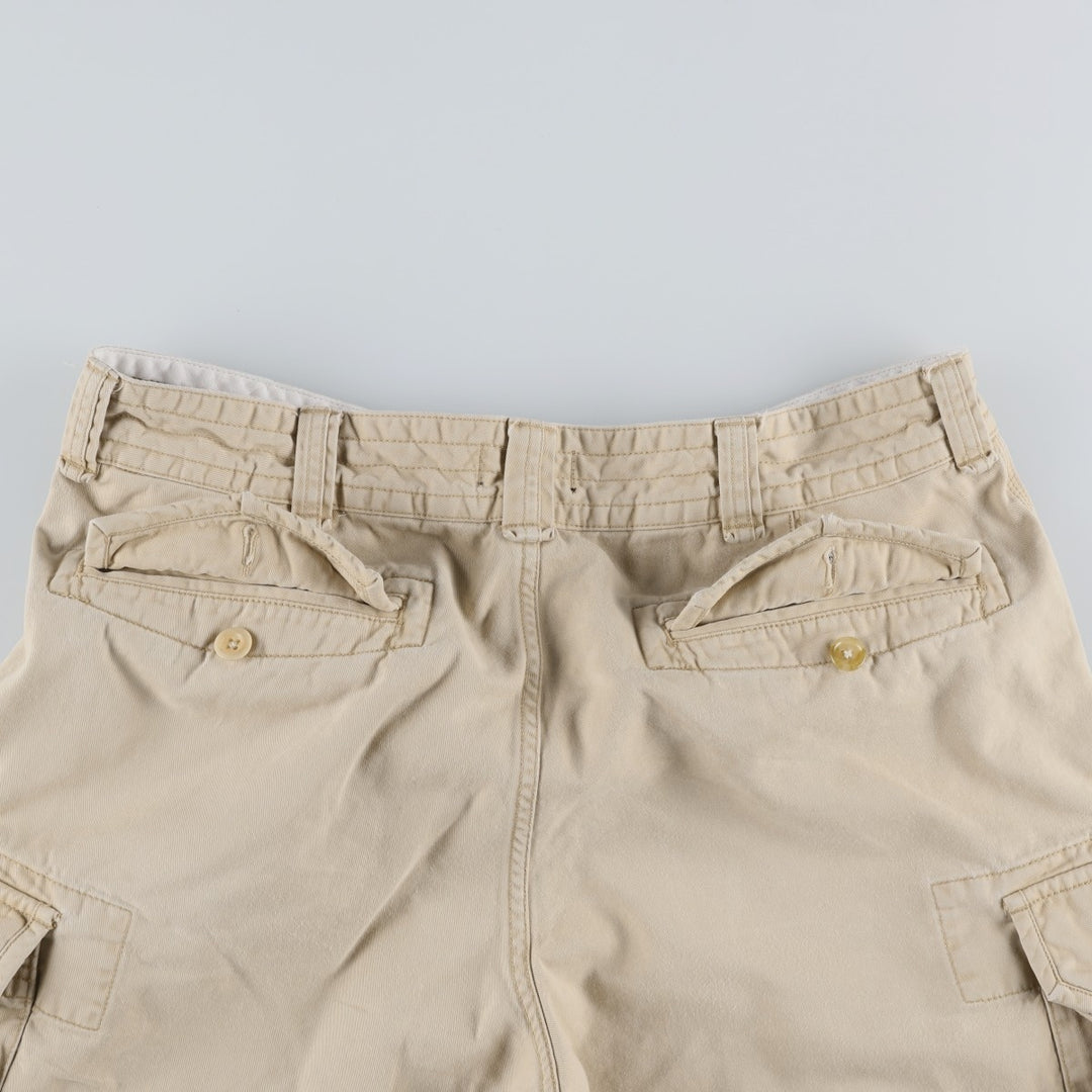 Ralph Lauren POLO RALPH LAUREN cargo shorts short pants men's w36 equivalent cotton Beige type Vintage Second Hand