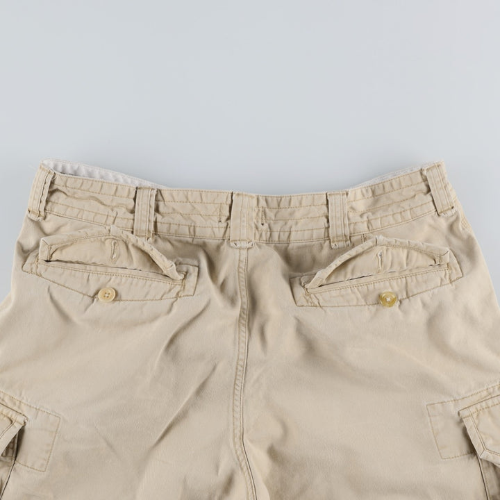 Ralph Lauren POLO RALPH LAUREN cargo shorts short pants men's w36 equivalent cotton Beige type Vintage Second Hand