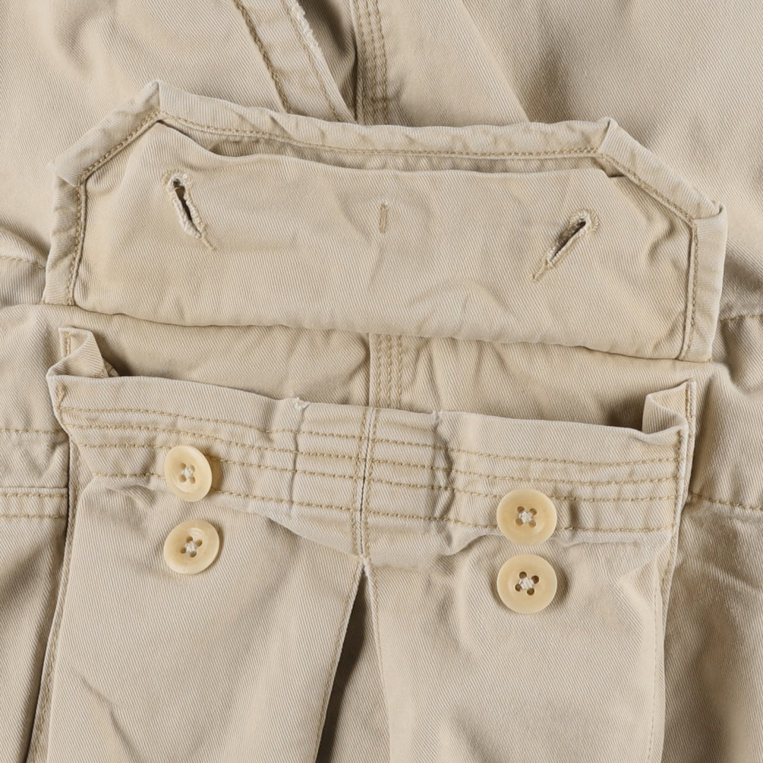 Ralph Lauren POLO RALPH LAUREN cargo shorts short pants men's w36 equivalent cotton Beige type Vintage Second Hand