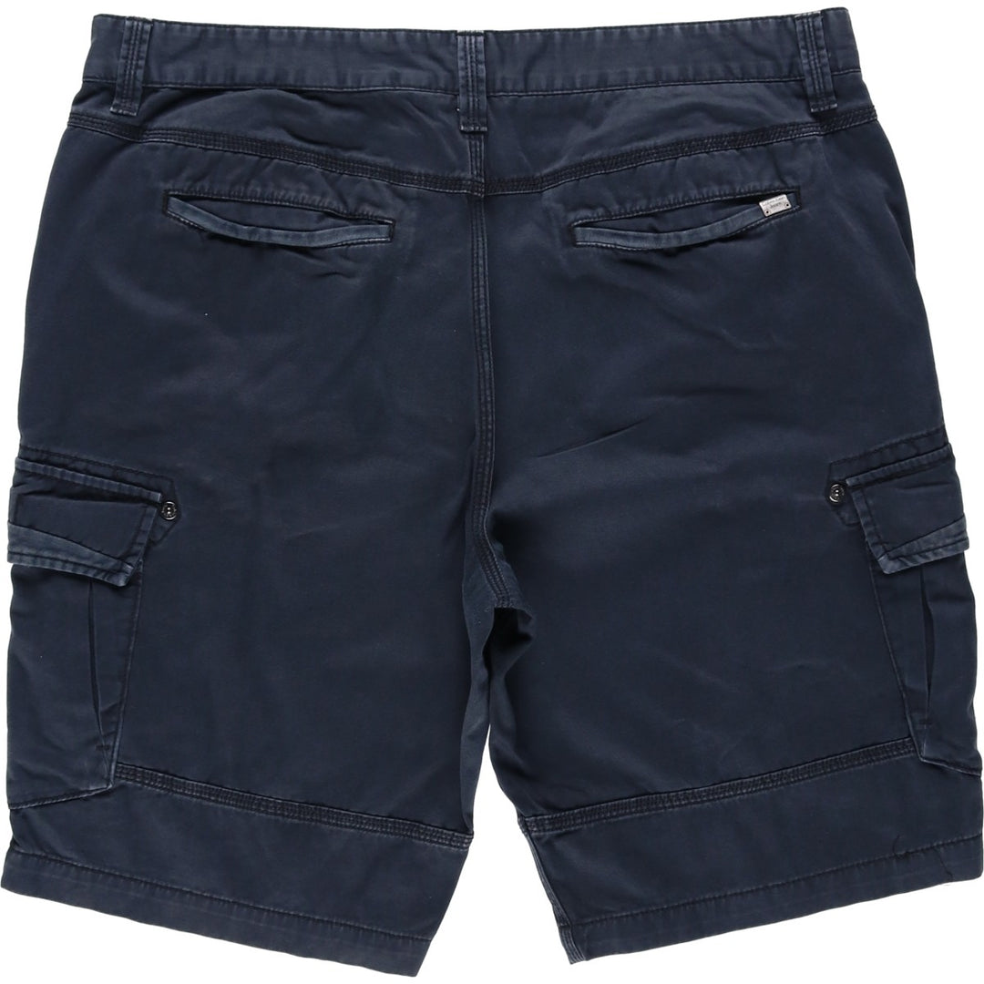 Calvin Klein Jeans Cargo Shorts, Men's Size W38 (approx.) cotton navy blue type Vintage Second Hand