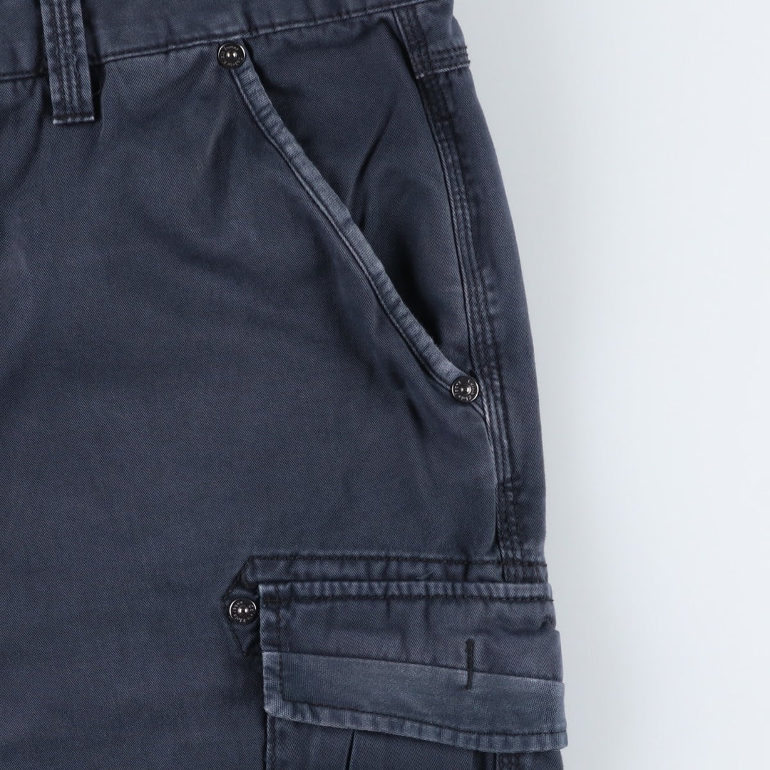 Calvin Klein Jeans Cargo Shorts, Men's Size W38 (approx.) cotton navy blue type Vintage Second Hand
