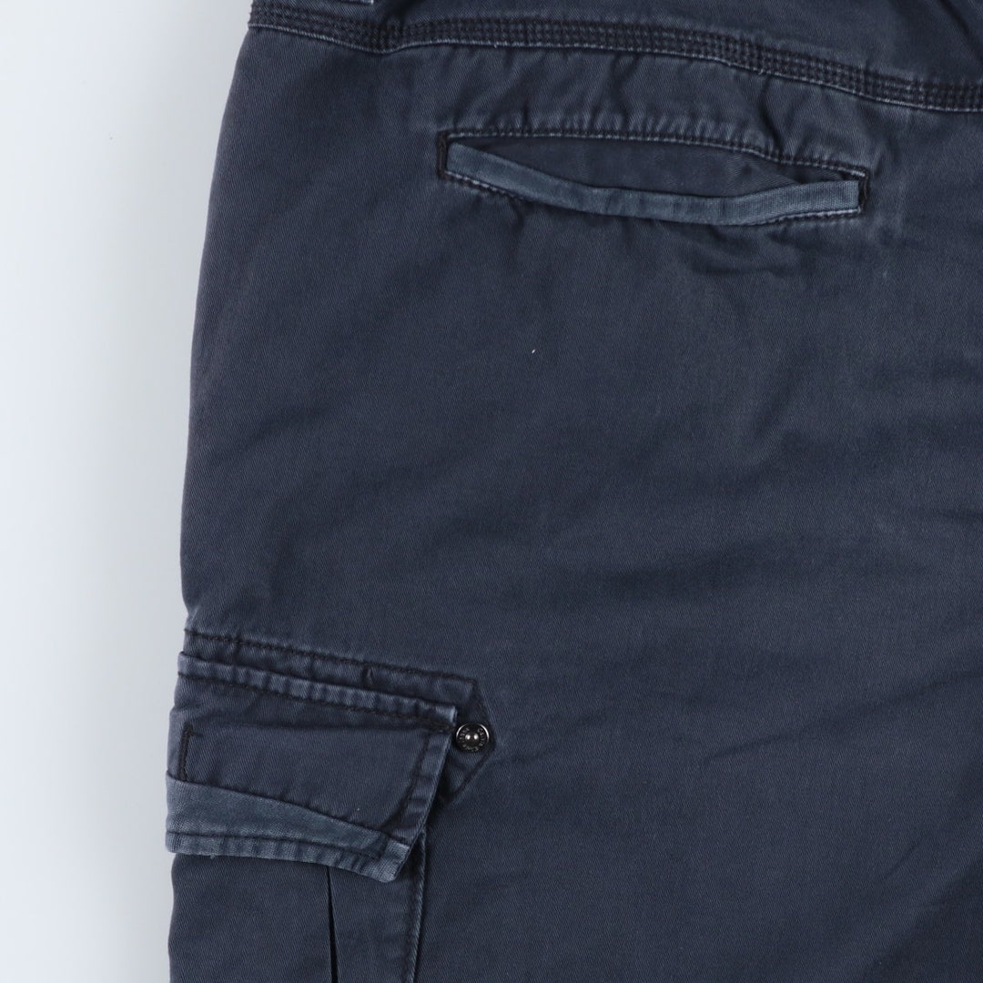 Calvin Klein Jeans Cargo Shorts, Men's Size W38 (approx.) cotton navy blue type Vintage Second Hand