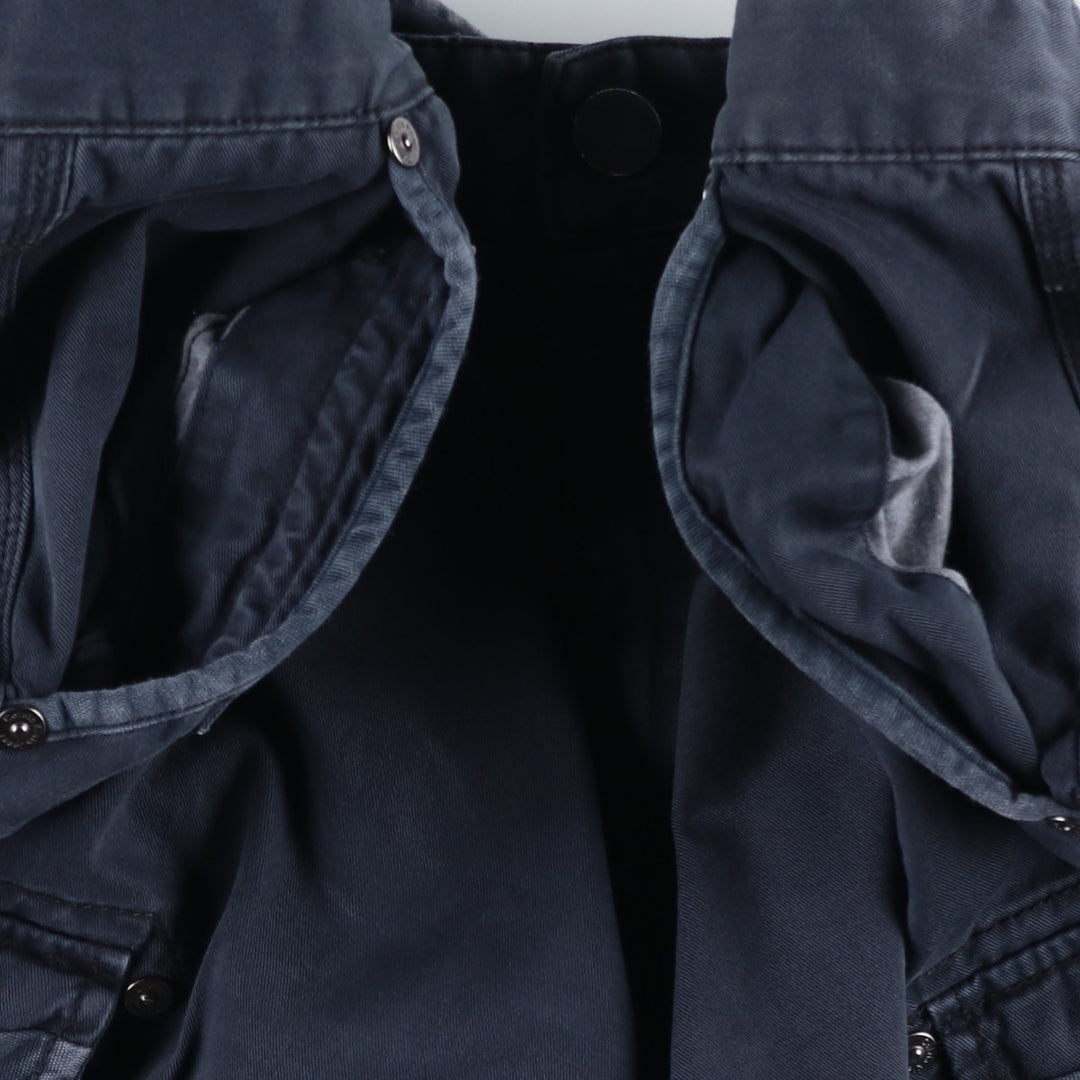 Calvin Klein Jeans Cargo Shorts, Men's Size W38 (approx.) cotton navy blue type Vintage Second Hand