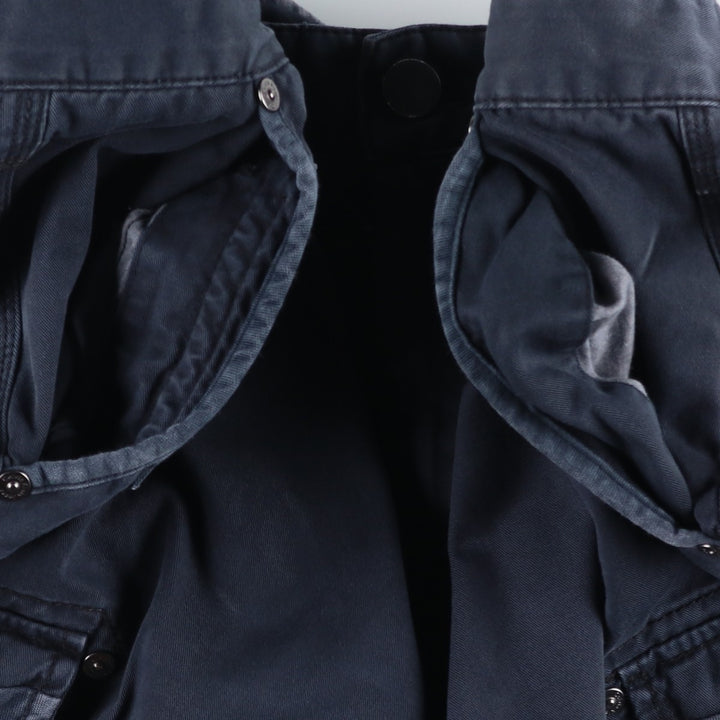 Calvin Klein Jeans Cargo Shorts, Men's Size W38 (approx.) cotton navy blue type Vintage Second Hand