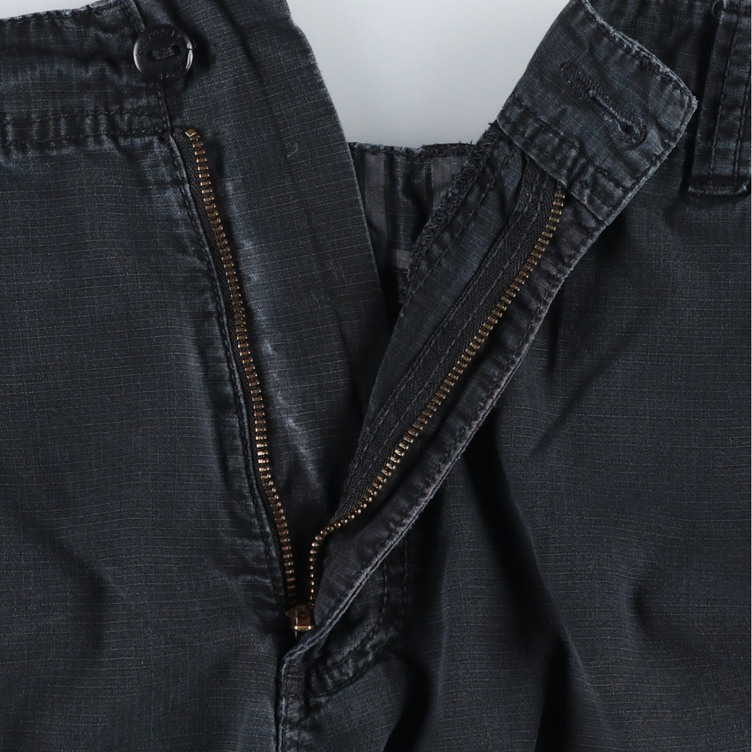 2000'S Calvin Klein Jeans Cargo Shorts, Men's Size W36 (approx.) cotton black type Vintage Second Hand