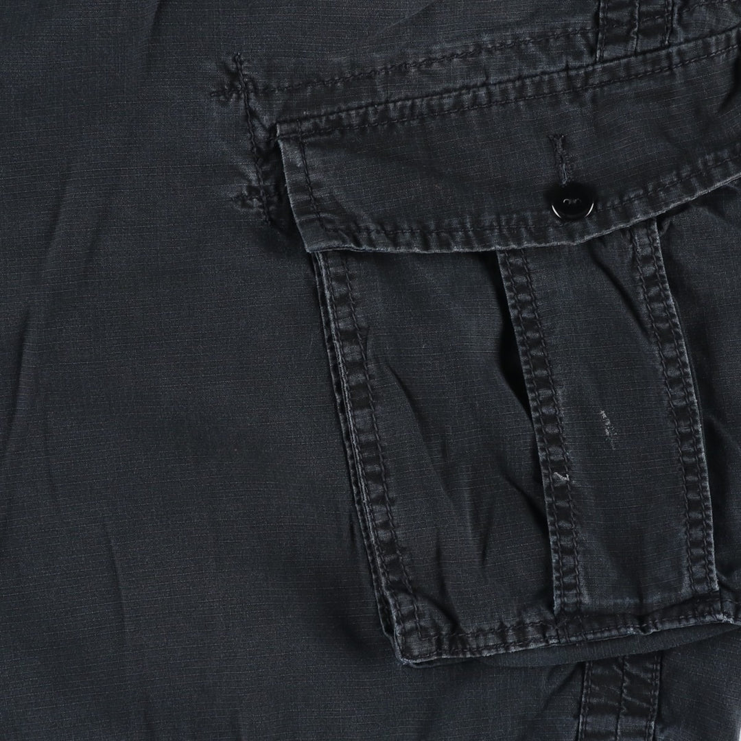 2000'S Calvin Klein Jeans Cargo Shorts, Men's Size W36 (approx.) cotton black type Vintage Second Hand