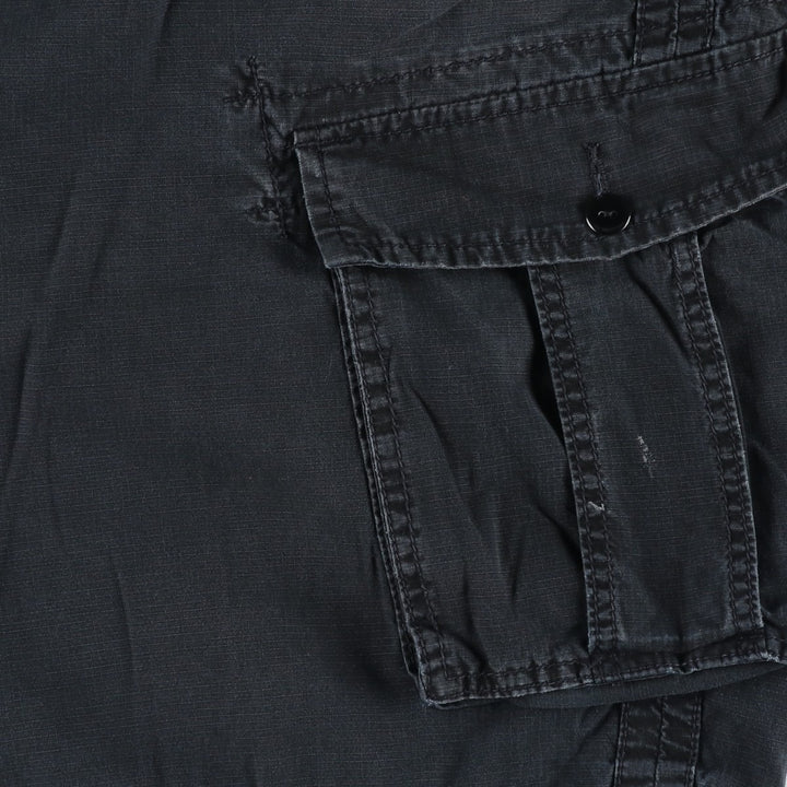 2000'S Calvin Klein Jeans Cargo Shorts, Men's Size W36 (approx.) cotton black type Vintage Second Hand