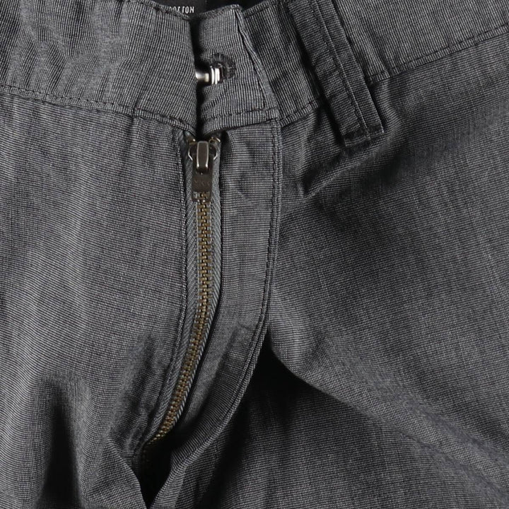 90s-00'S Calvin Klein chambray cargo shorts, men's size W34 (approx.) cotton gray type Vintage Second Hand