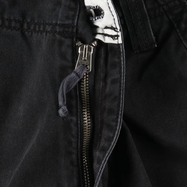 Levi's CARGO Cargo Shorts, Men's Size W33 (approx.) cotton black type Vintage Second Hand