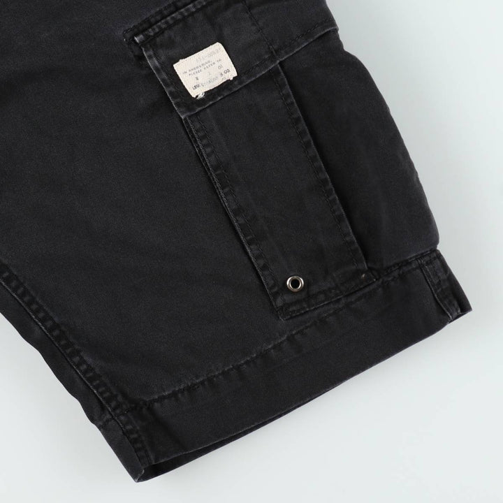 Levi's CARGO Cargo Shorts, Men's Size W33 (approx.) cotton black type Vintage Second Hand