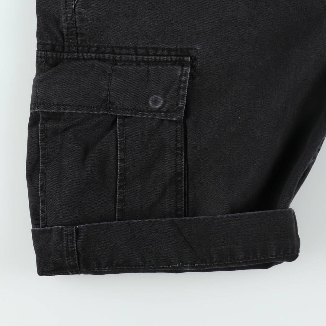 Levi's CARGO Cargo Shorts, Men's Size W33 (approx.) cotton black type Vintage Second Hand