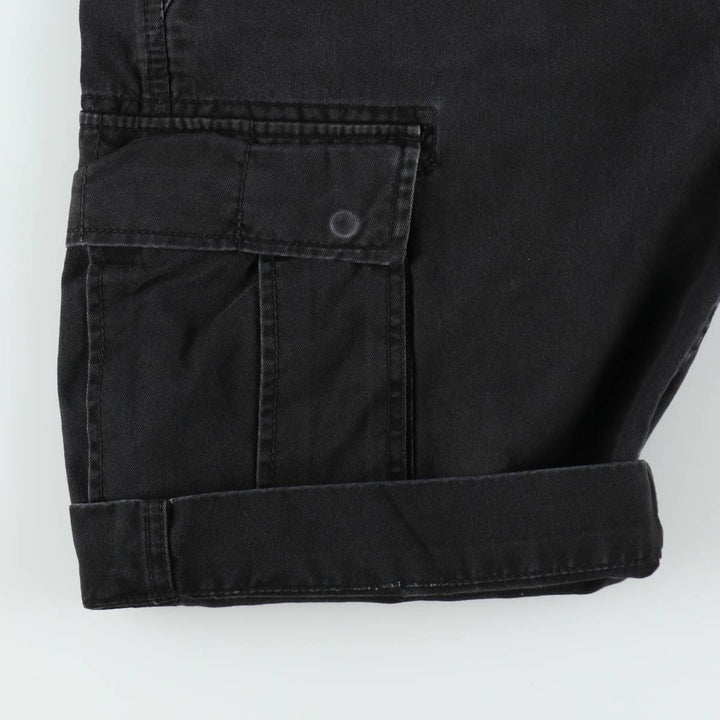 Levi's CARGO Cargo Shorts, Men's Size W33 (approx.) cotton black type Vintage Second Hand