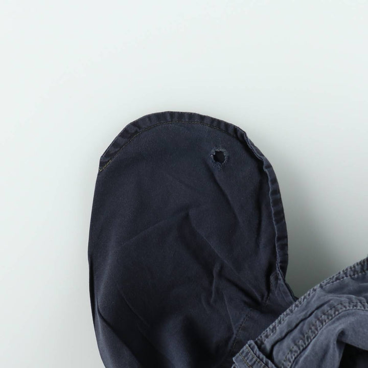 Abercrombie and Fitch cargo shorts, men's size W34 (approx.) cotton navy blue type Vintage Second Hand