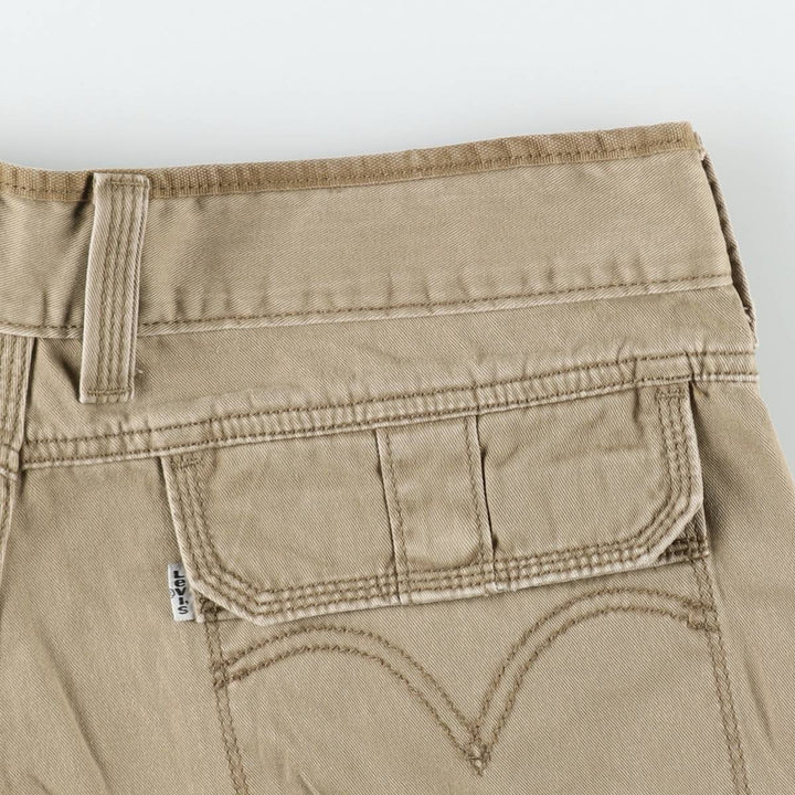 Levi's CARGO Cargo Shorts, Men's Size W35 (approx.) cotton Beige type Vintage Second Hand