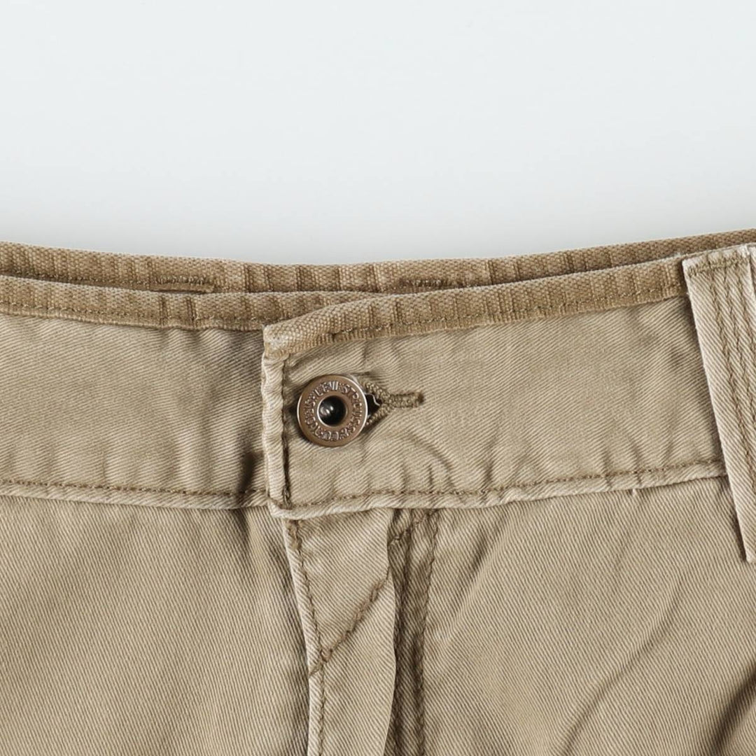 Levi's CARGO Cargo Shorts, Men's Size W35 (approx.) cotton Beige type Vintage Second Hand
