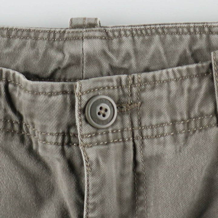 Eddie Bauer cargo shorts, men's size W33 (approx.) cotton Khaki type Vintage Second Hand