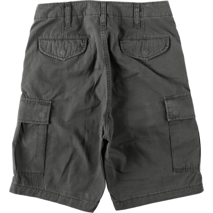 Levi's cargo shorts, men's size W31 (approx.) cotton gray type Vintage Second Hand
