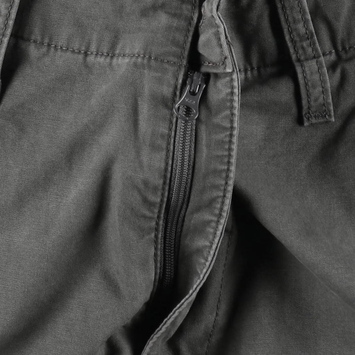 Levi's cargo shorts, men's size W31 (approx.) cotton gray type Vintage Second Hand