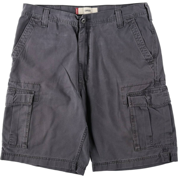 Levi's CARGO Cargo Shorts, Men's Size W37 (approx.) cotton gray type Vintage Second Hand