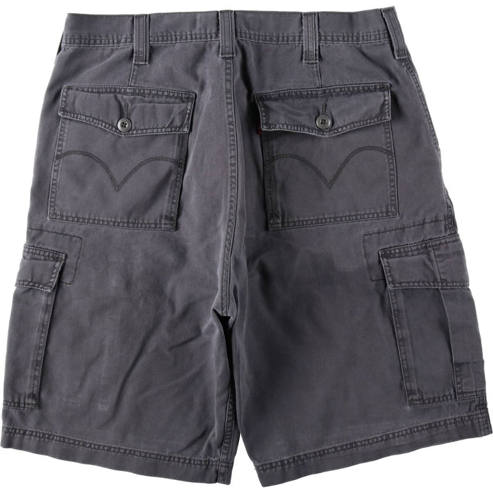 Levi's CARGO Cargo Shorts, Men's Size W37 (approx.) cotton gray type Vintage Second Hand