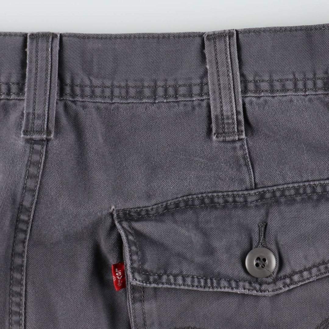Levi's CARGO Cargo Shorts, Men's Size W37 (approx.) cotton gray type Vintage Second Hand