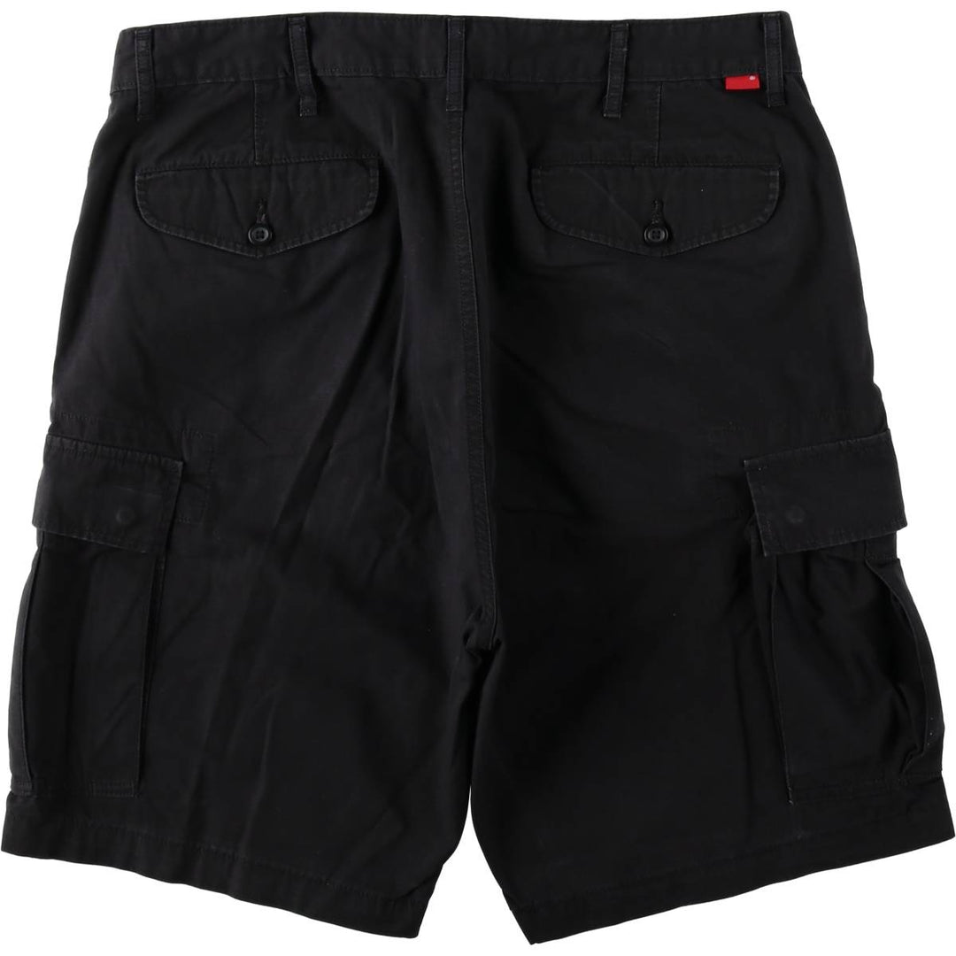 Levi's ripstop cargo shorts, men's size W37 (approx.) cotton black type Vintage Second Hand