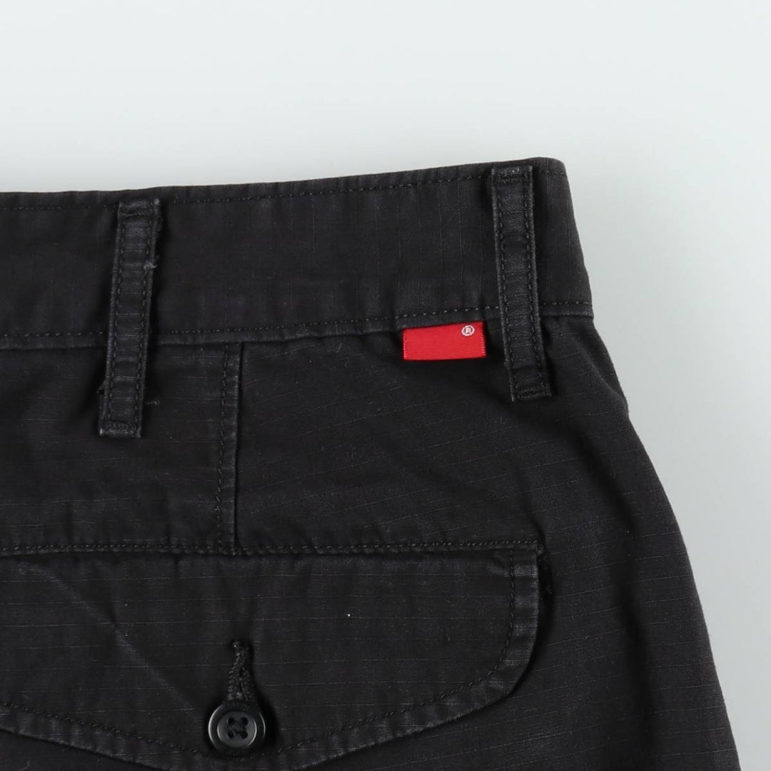 Levi's ripstop cargo shorts, men's size W37 (approx.) cotton black type Vintage Second Hand