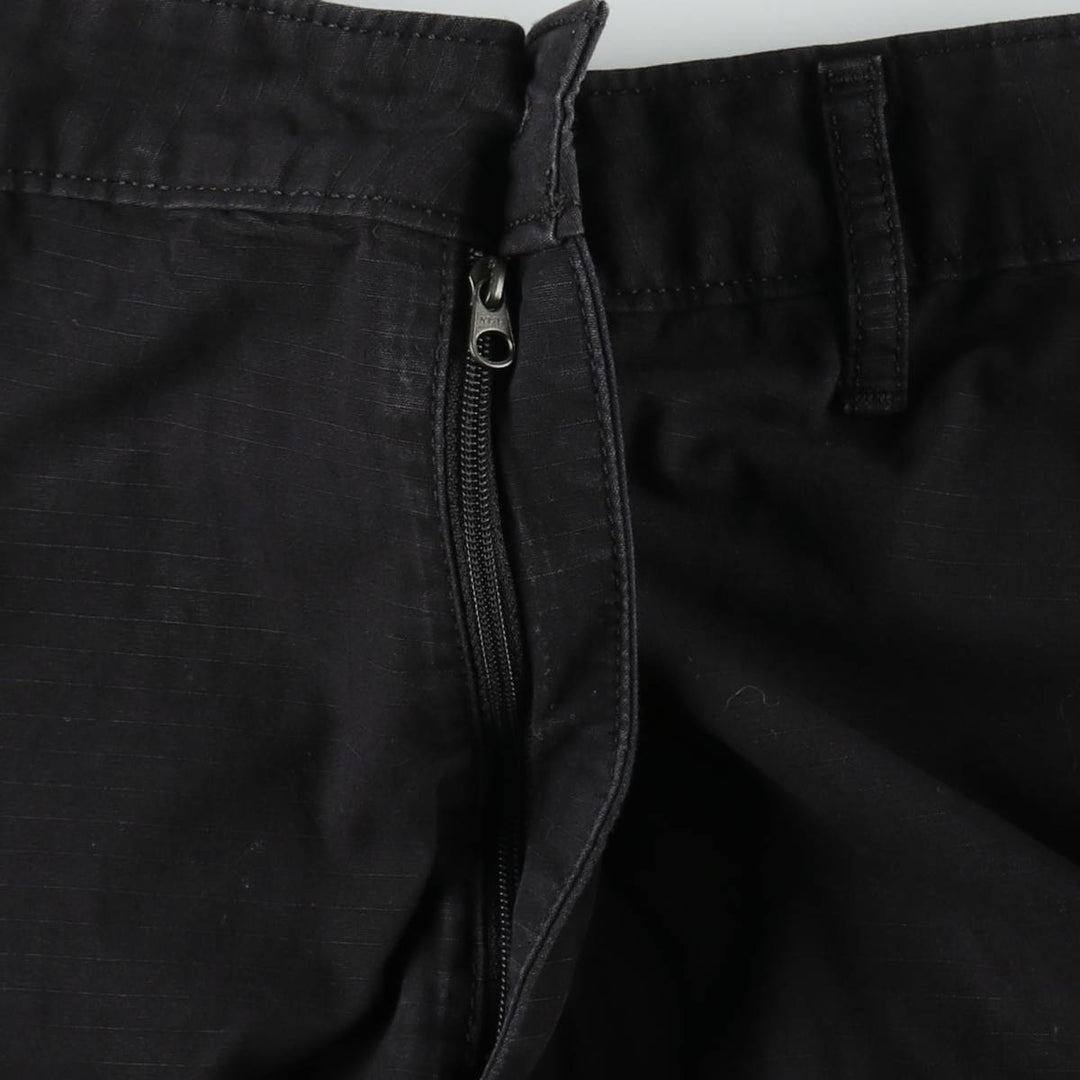 Levi's ripstop cargo shorts, men's size W37 (approx.) cotton black type Vintage Second Hand