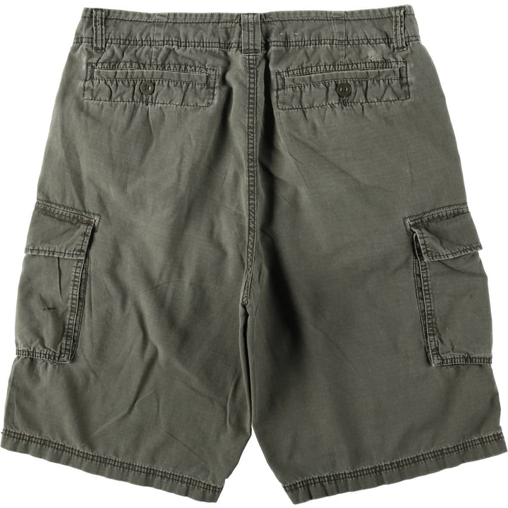 Calvin Klein Jeans Ripstop Cargo Shorts, Men's Size W39 (approx.) cotton Khaki type Vintage Second Hand