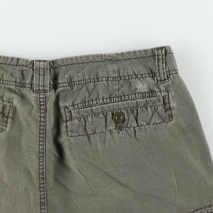 Calvin Klein Jeans Ripstop Cargo Shorts, Men's Size W39 (approx.) cotton Khaki type Vintage Second Hand