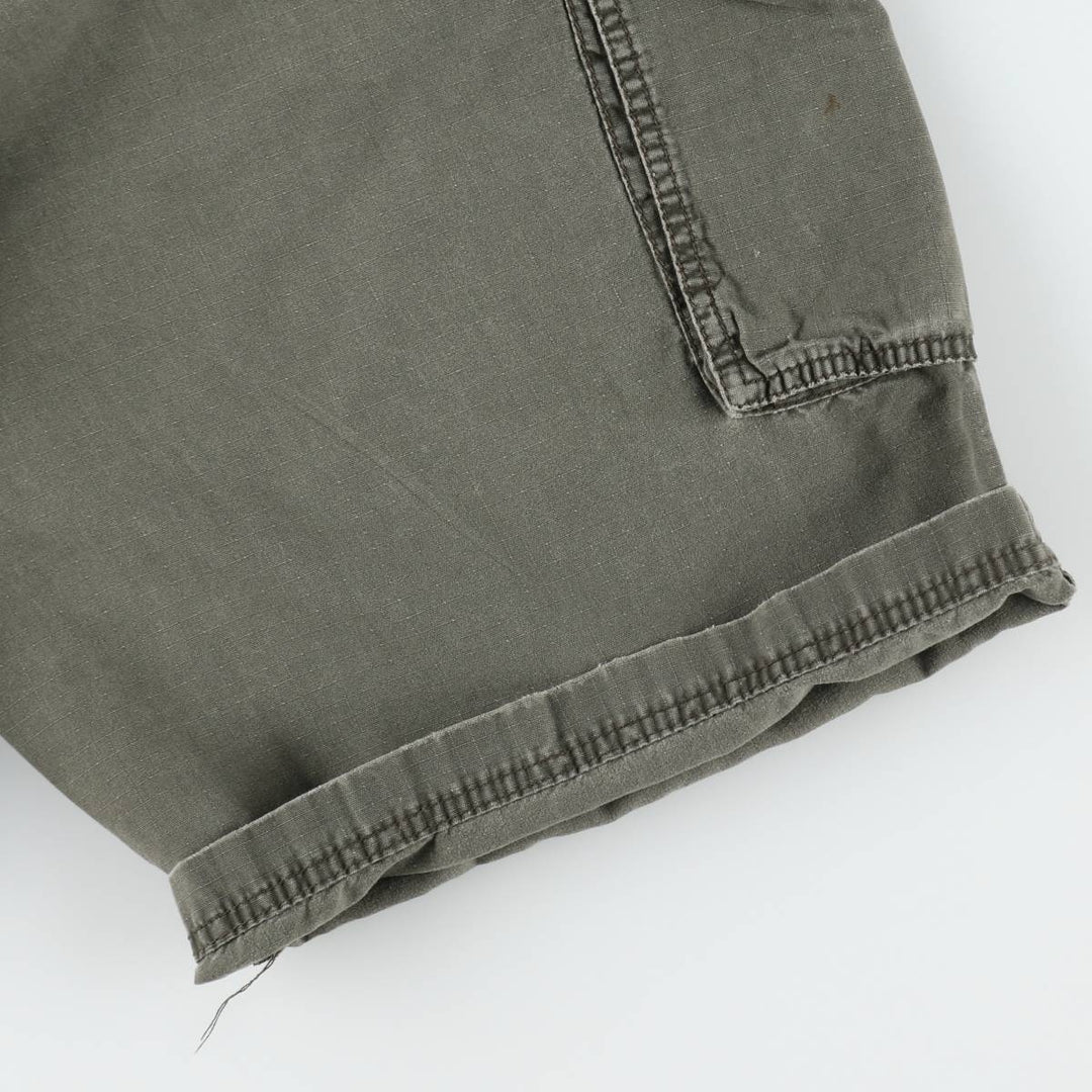 Calvin Klein Jeans Ripstop Cargo Shorts, Men's Size W39 (approx.) cotton Khaki type Vintage Second Hand