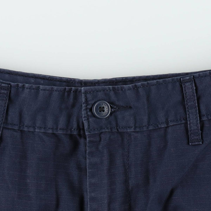 Levi's ripstop cargo shorts, men's size W37 (approx.) cotton navy blue type Vintage Second Hand