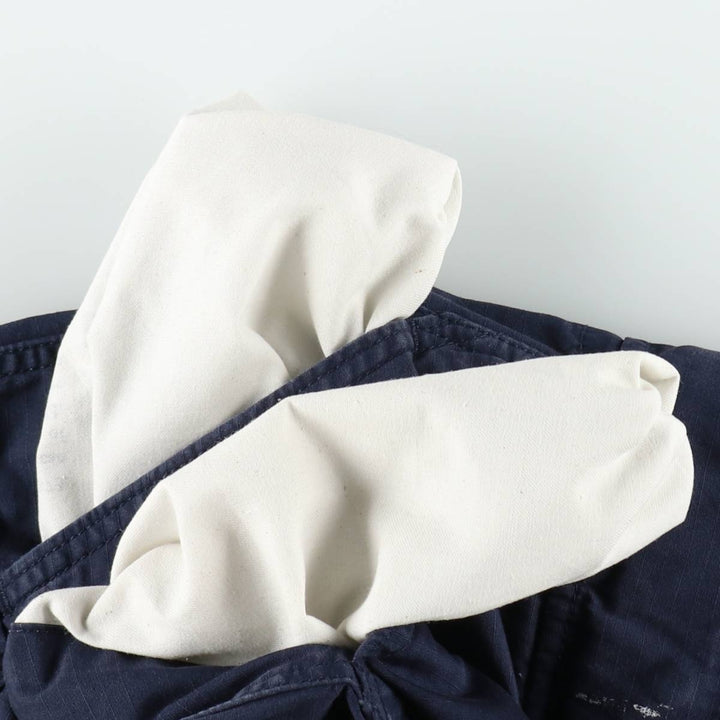 Levi's ripstop cargo shorts, men's size W37 (approx.) cotton navy blue type Vintage Second Hand