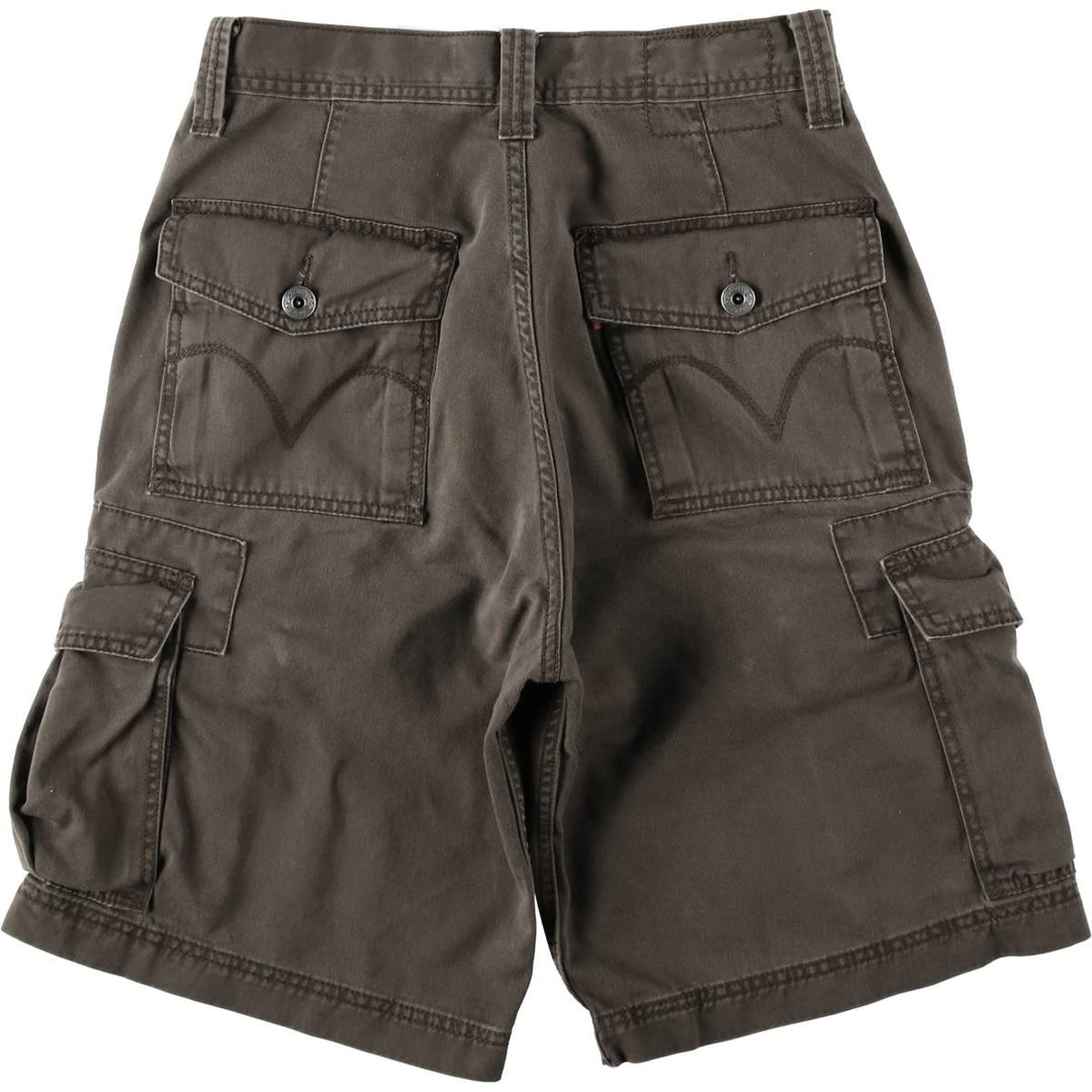 Levi's CARGO Cargo Shorts, Men's W30 (approx.) cotton Khaki type brown Vintage Second Hand
