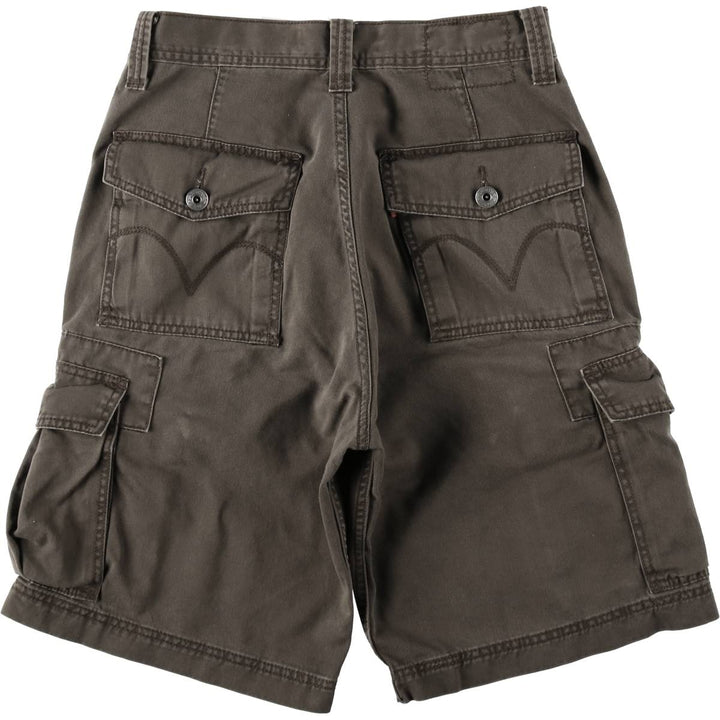 Levi's CARGO Cargo Shorts, Men's W30 (approx.) cotton Khaki type brown Vintage Second Hand