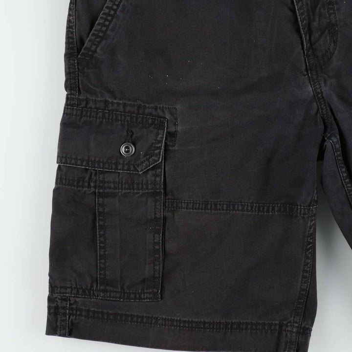 Levi's CARGO Cargo Shorts, Men's Size W35 (approx.) cotton black type Vintage Second Hand