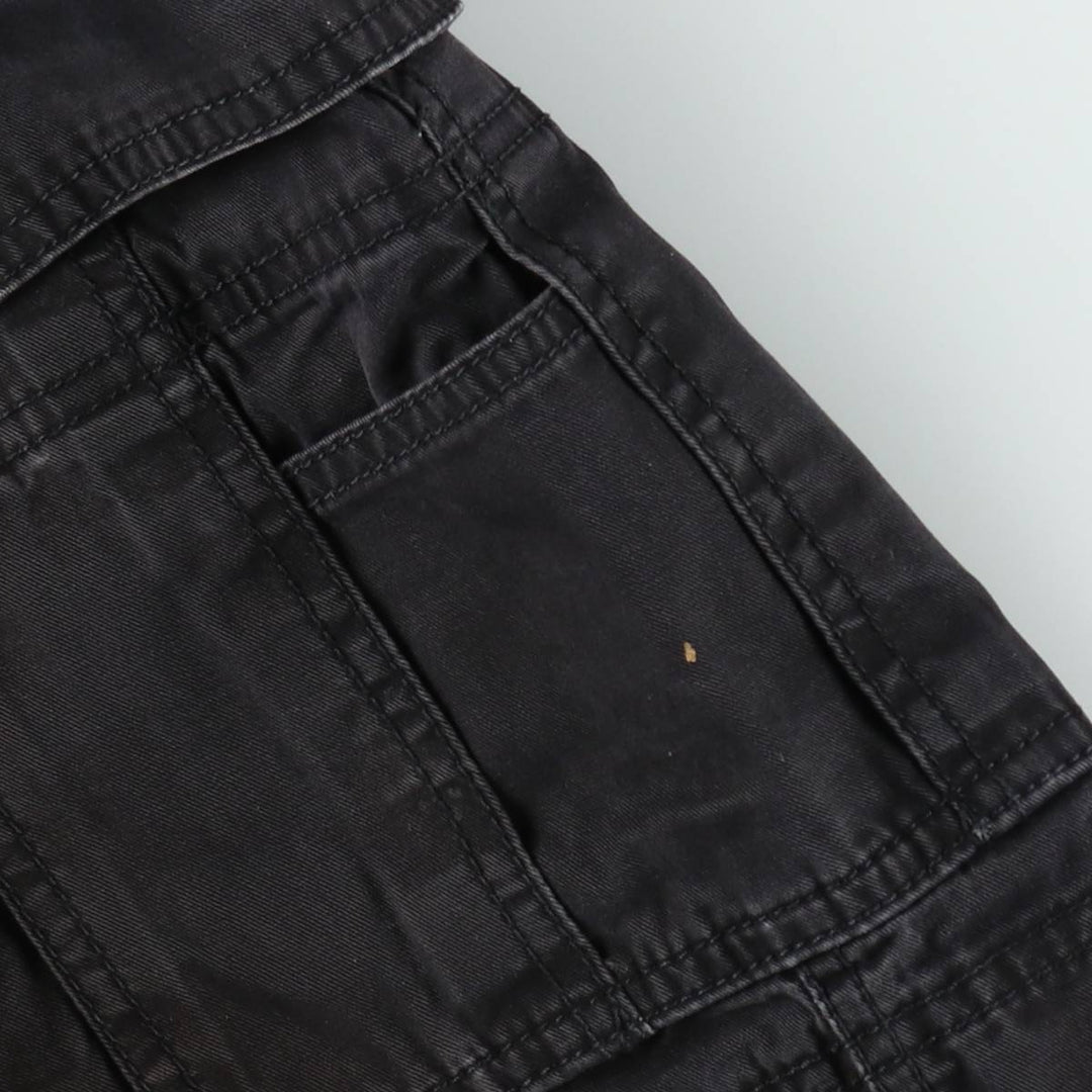 Levi's CARGO Cargo Shorts, Men's Size W35 (approx.) cotton black type Vintage Second Hand