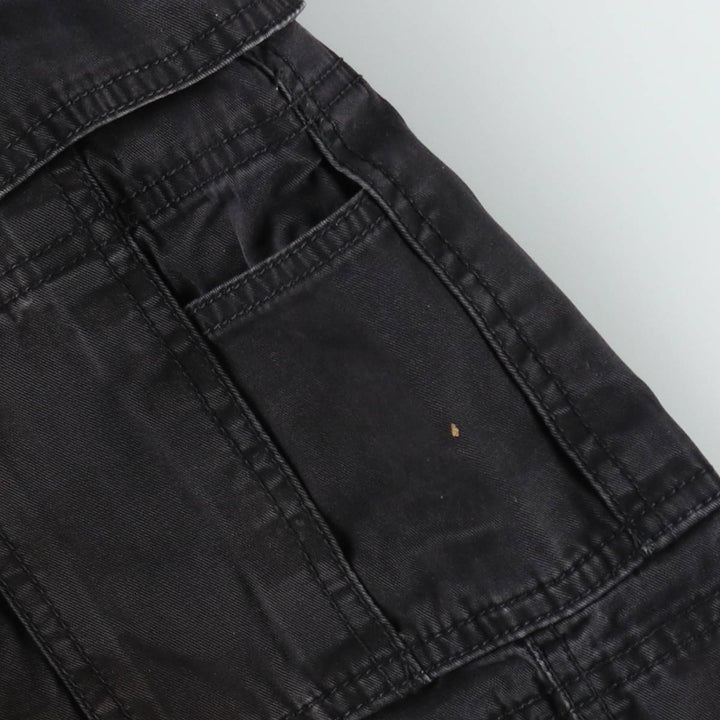Levi's CARGO Cargo Shorts, Men's Size W35 (approx.) cotton black type Vintage Second Hand