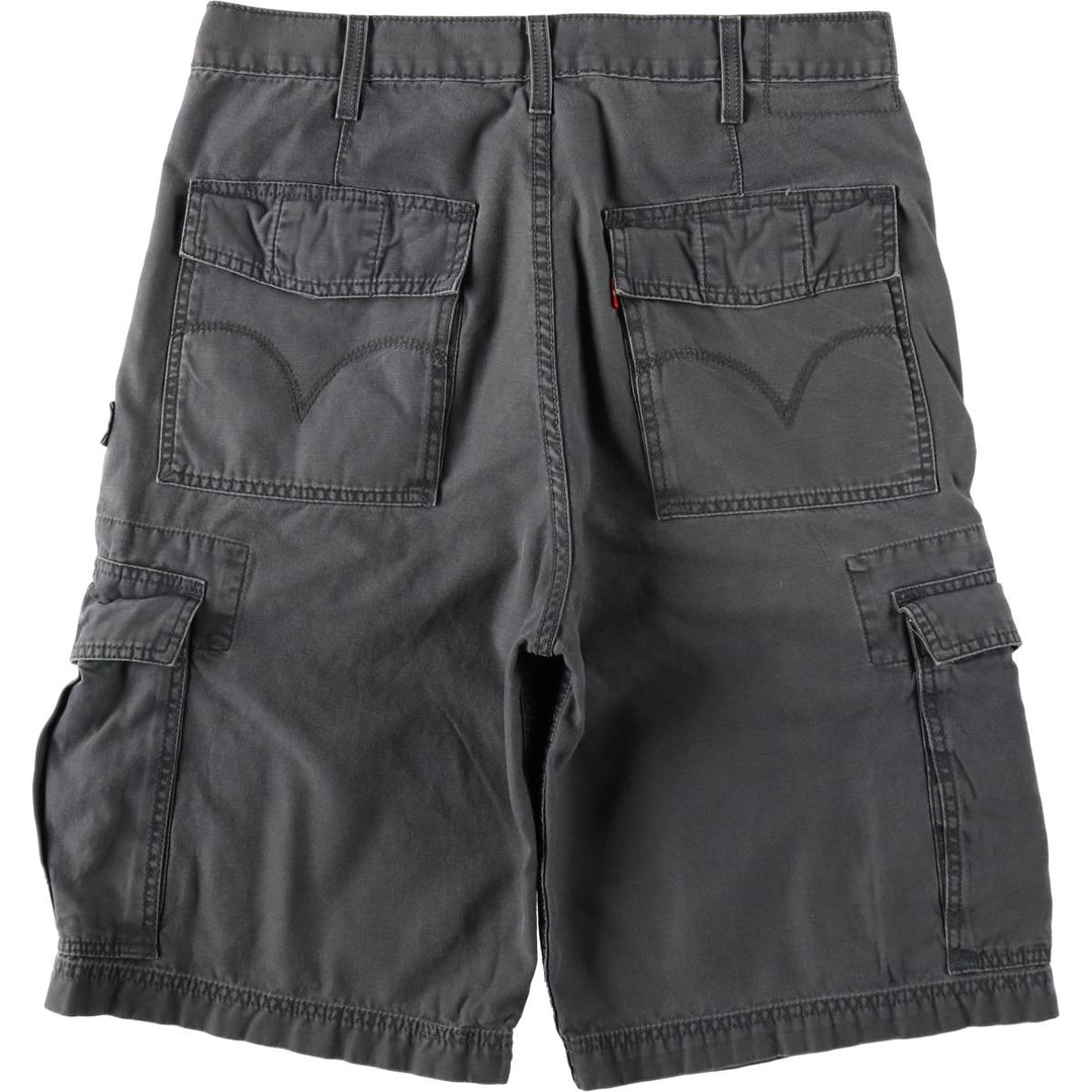 Levi's WORKWEAR Cargo Shorts, Men's Size W36 (approx.) cotton Charcoal Vintage Second Hand