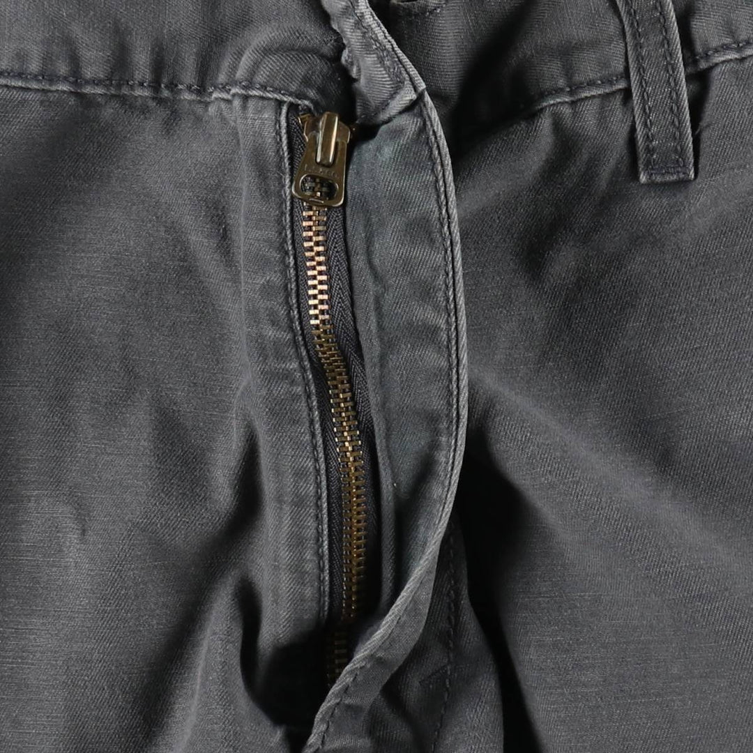 Levi's WORKWEAR Cargo Shorts, Men's Size W36 (approx.) cotton Charcoal Vintage Second Hand
