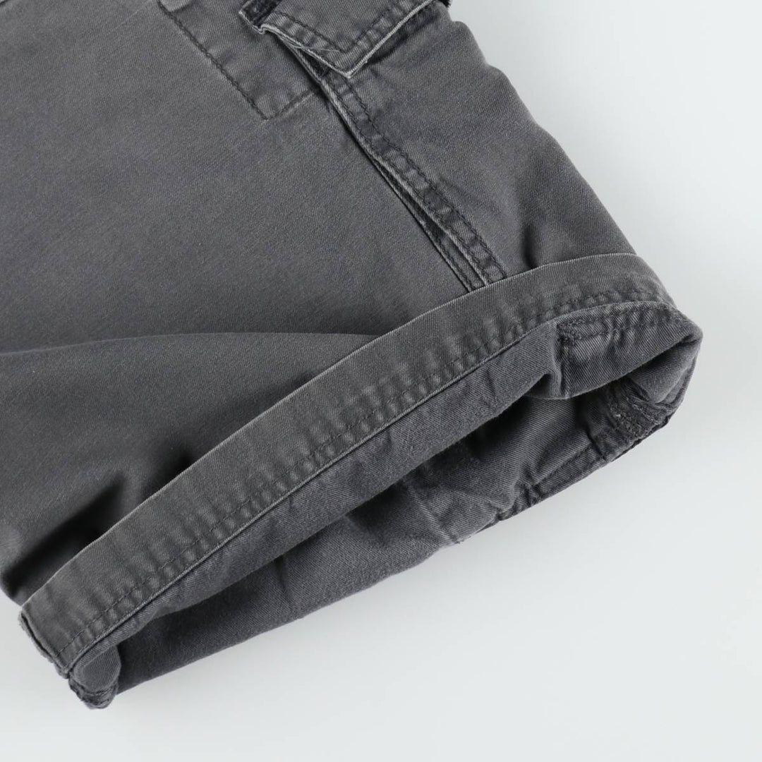 Levi's WORKWEAR Cargo Shorts, Men's Size W36 (approx.) cotton Charcoal Vintage Second Hand