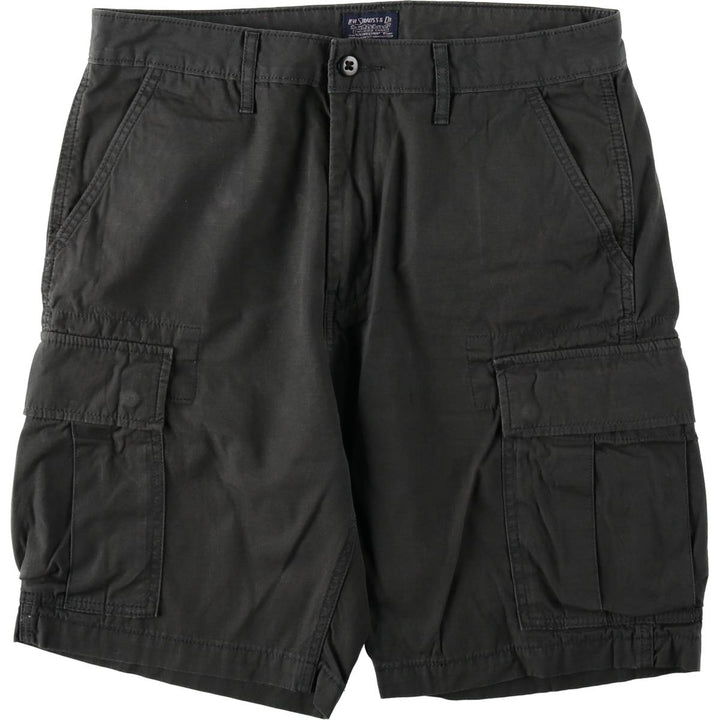 Levi's cargo shorts, men's size W34 (approx.) cotton Charcoal Vintage Second Hand