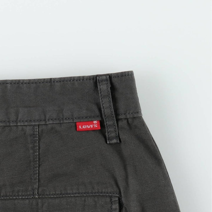 Levi's cargo shorts, men's size W34 (approx.) cotton Charcoal Vintage Second Hand