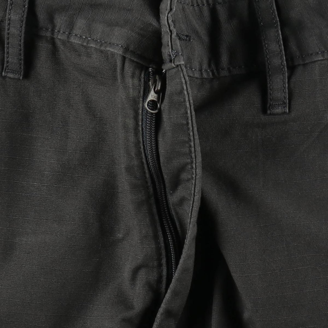 Levi's cargo shorts, men's size W34 (approx.) cotton Charcoal Vintage Second Hand