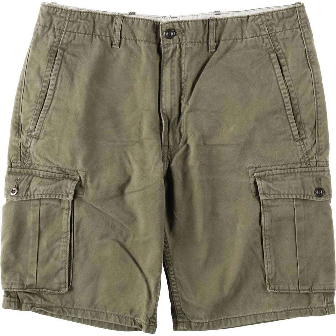 Levi's cargo shorts, men's size W37 (approx.) cotton Khaki type Vintage Second Hand