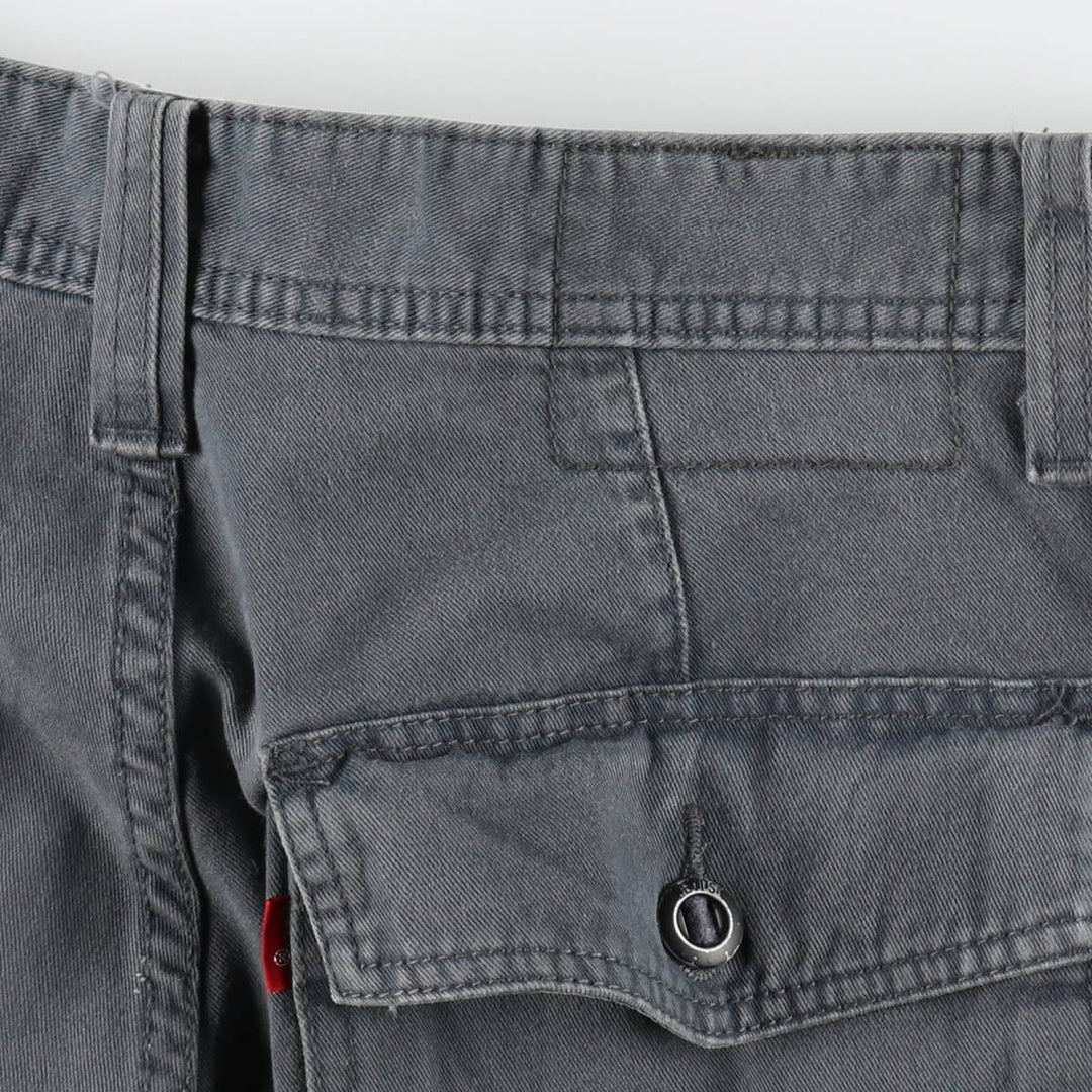 Levi's CARGO Cargo Shorts, Men's Size W34 (approx.) cotton navy blue type Vintage Second Hand